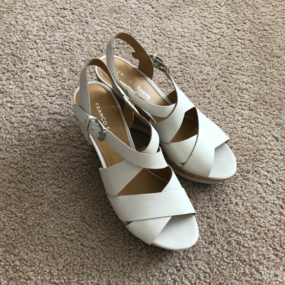Franco Sarto White heels - Picture 2 of 7